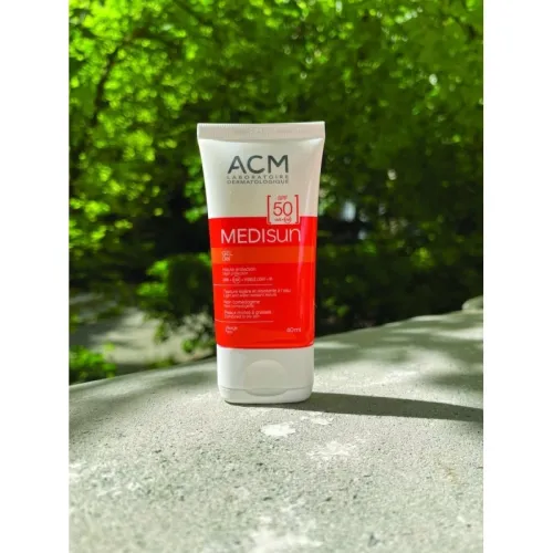 ACM جل شفاف ميدي صن للوقاية من أشعة الشمس بعامل حماية +50 ACM جل شفاف ميدي صن للوقاية من أشعة الشمس بعامل حماية +50